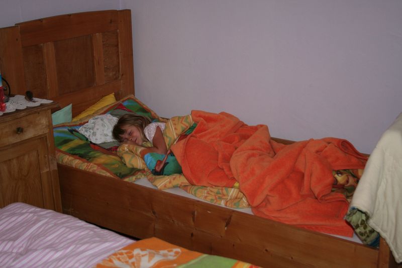 Tamara im Bett
